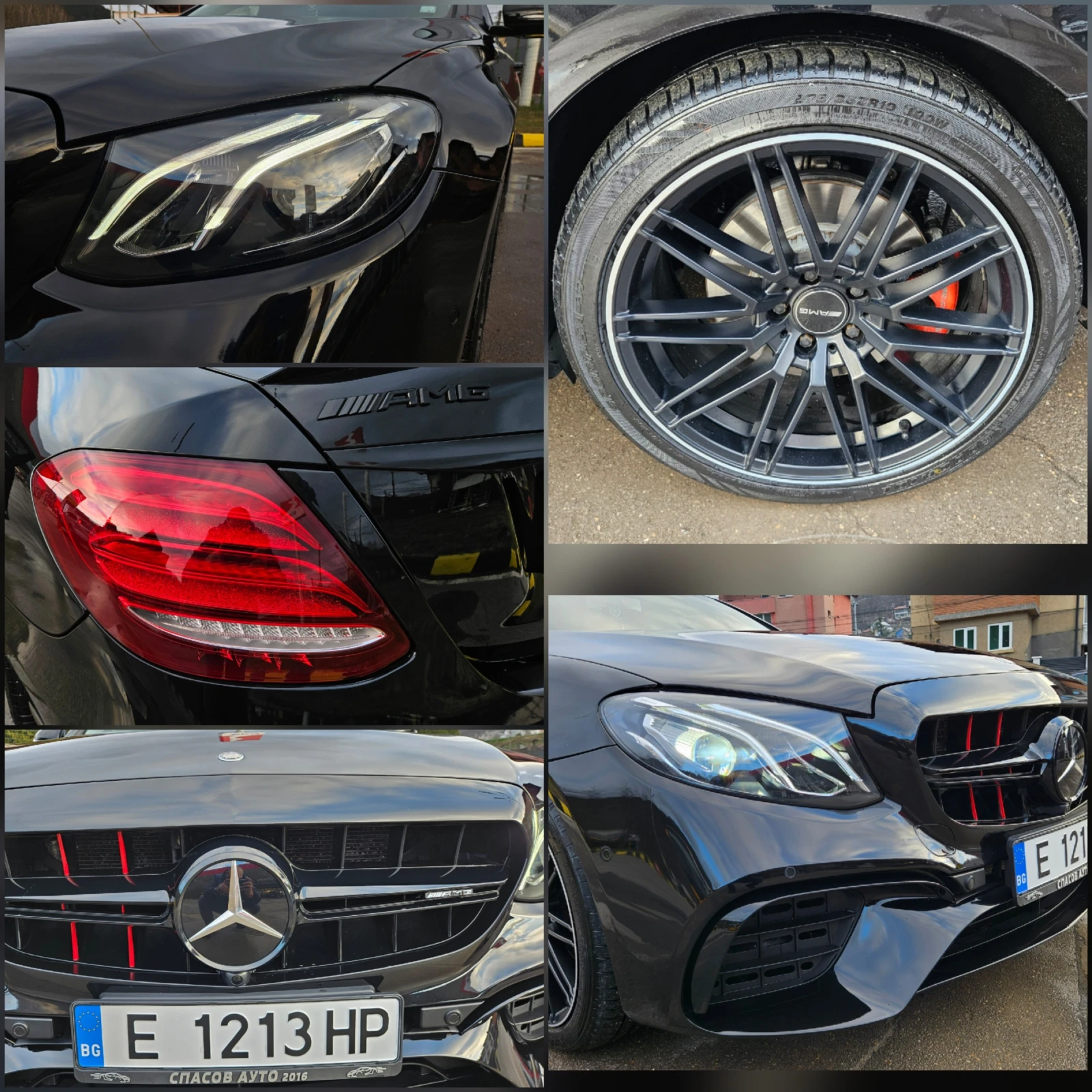 Mercedes-Benz E 350 AMG OPTIC/BURMASTER/9G/FULL LED, снимка 17 - Автомобили и джипове - 54441953