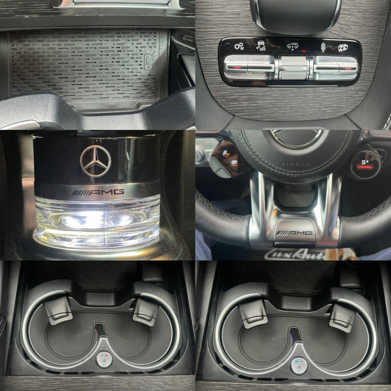 Mercedes-Benz GLE 63 S AMG COUPE#DESIGNO#SOFTCL#DISR#OБДУХ#PANO#BURM, снимка 13 - Автомобили и джипове - 44573106