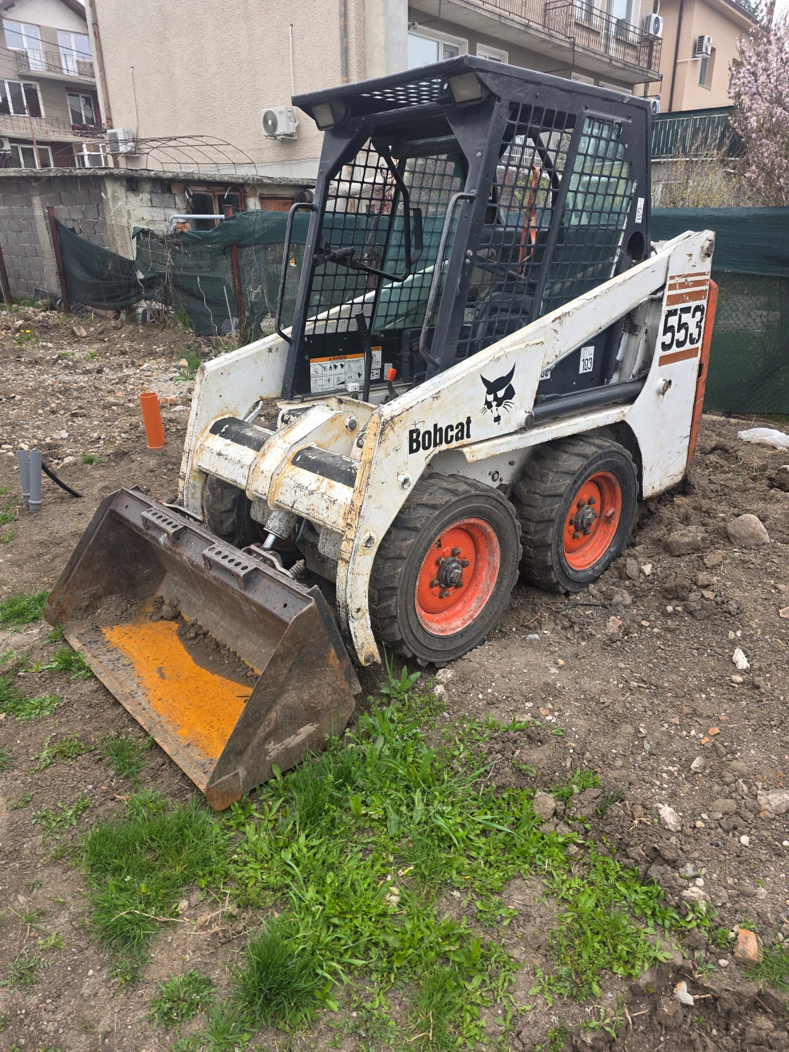 Мини челни товарачи Bobcat 553, снимка 2 - Индустриална техника - 54244266