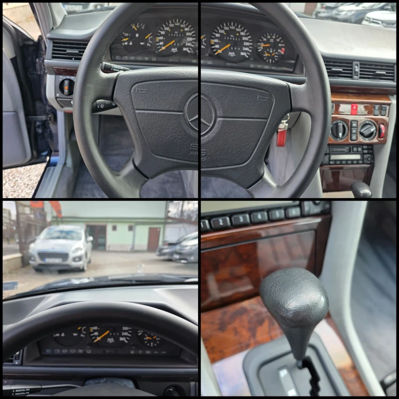 Mercedes-Benz 124 320/ШВЕЙЦАРИЯ-ЛУГАНО/НОВ ВНОС/, снимка 8 - Автомобили и джипове - 53521904