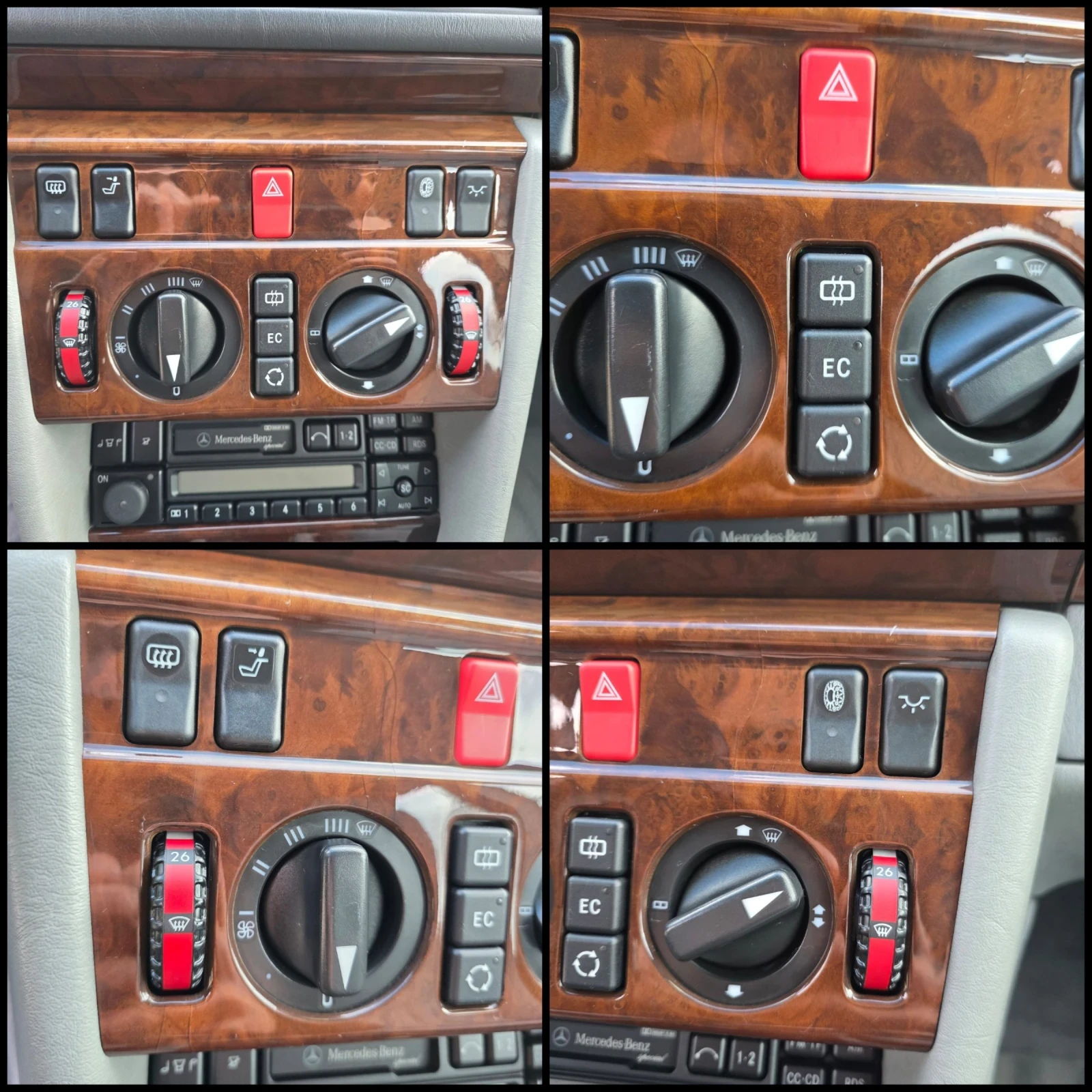 Mercedes-Benz 124 320/ШВЕЙЦАРИЯ-ЛУГАНО/НОВ ВНОС/, снимка 11 - Автомобили и джипове - 53521904