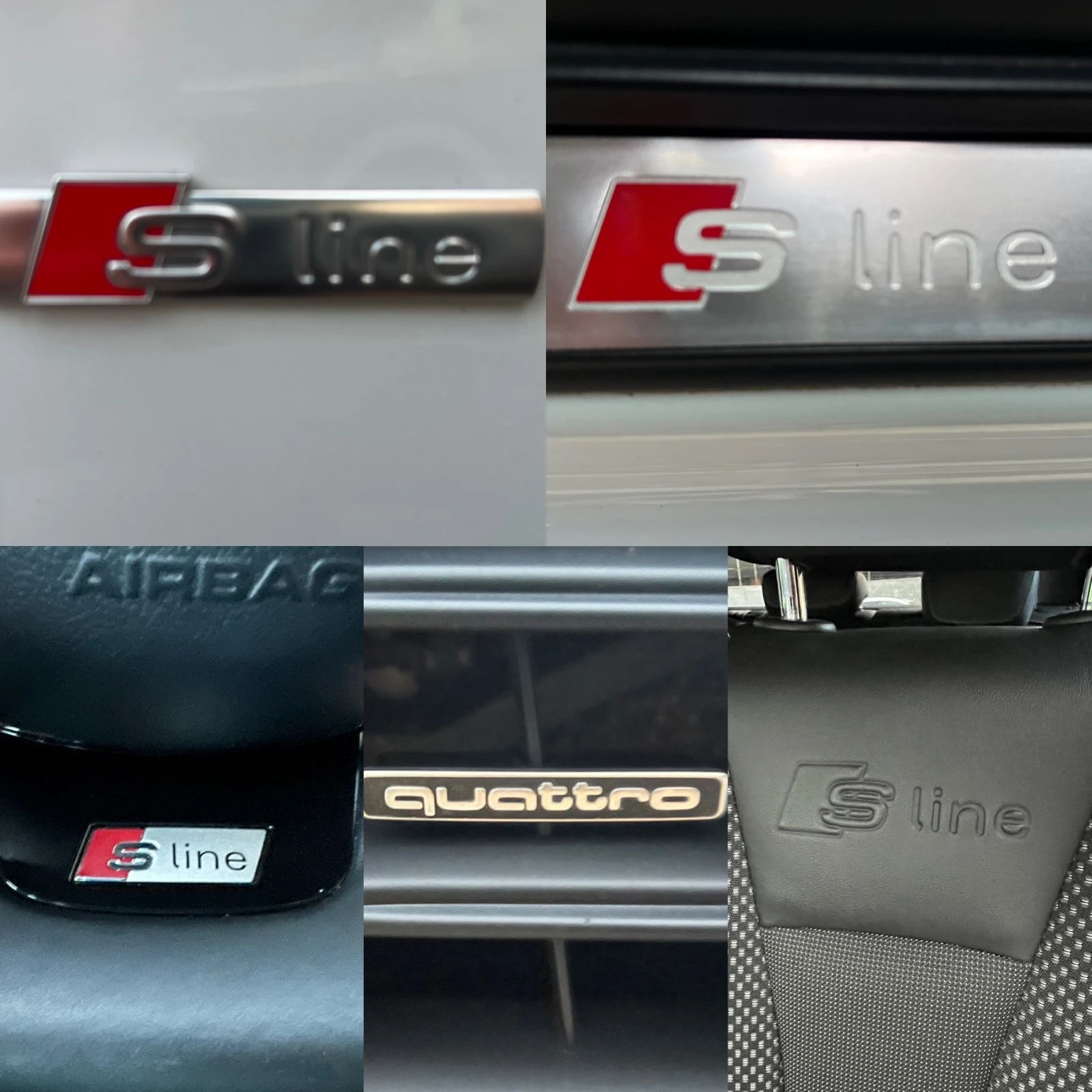 Audi A3 2.0 TDI 185к.с. S-LINE SHADOW QUATTRO MATRIX, снимка 16 - Автомобили и джипове - 56092492