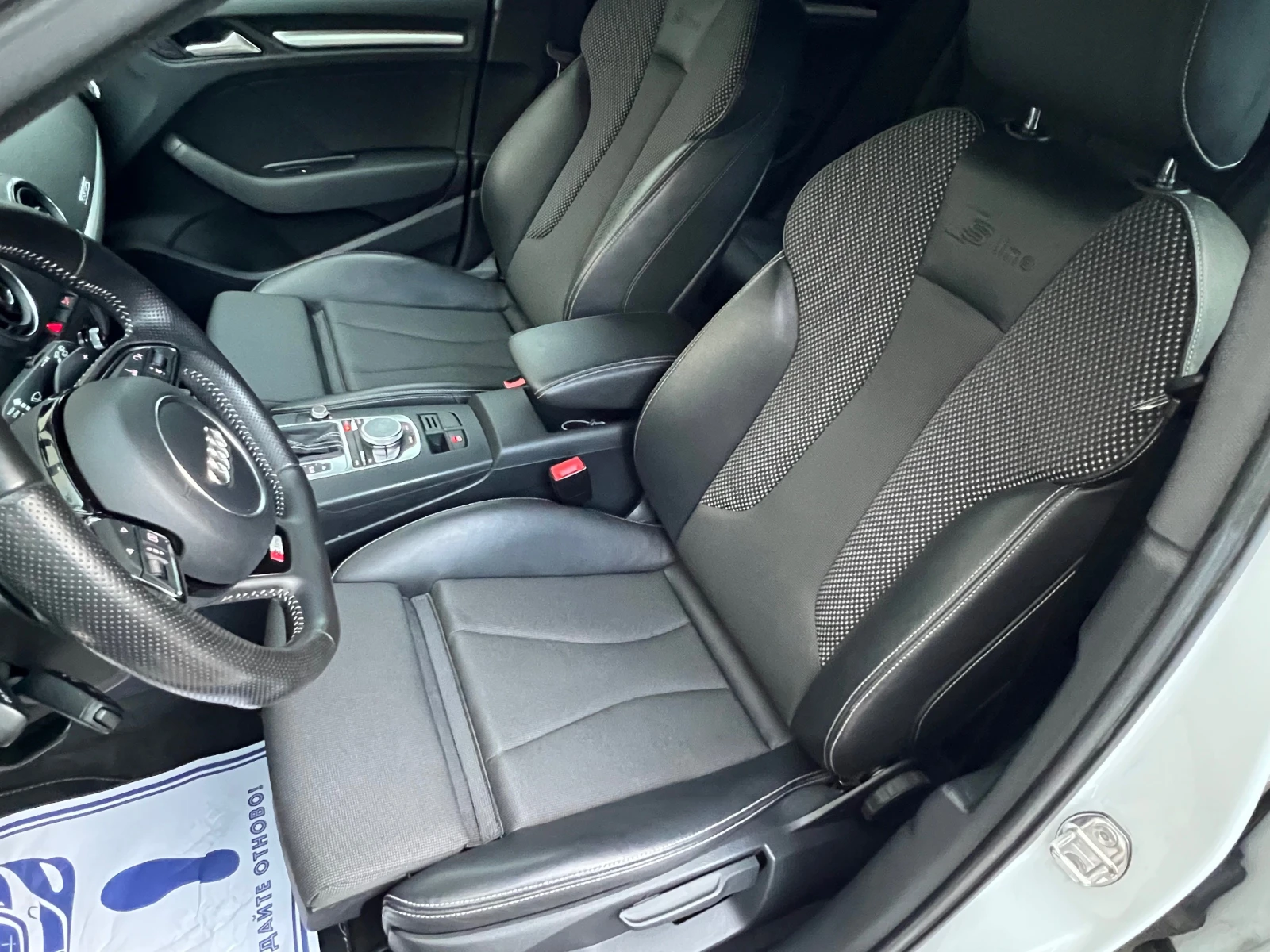Audi A3 2.0 TDI 185к.с. S-LINE SHADOW QUATTRO MATRIX, снимка 8 - Автомобили и джипове - 56092492