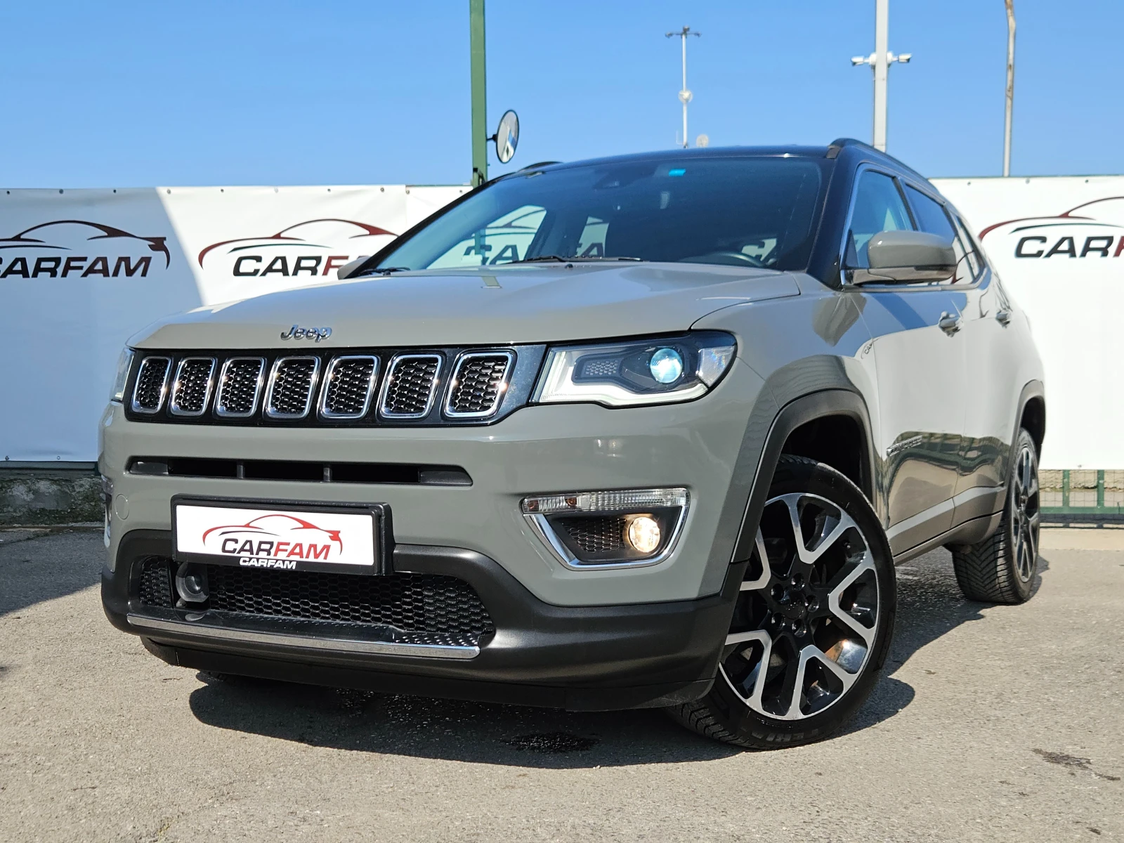 Jeep Compass 2.0D/Limited/4X4/СЕРВИЗНА КНИЖКА/LED/NAVI/БЛУТУТ, снимка 7 - Автомобили и джипове - 53746412