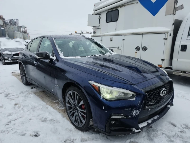 Infiniti Q50 * RED SPORT I LINE * CARFAX * ЦЕНА ДО БГ, снимка 2 - Автомобили и джипове - 53046994