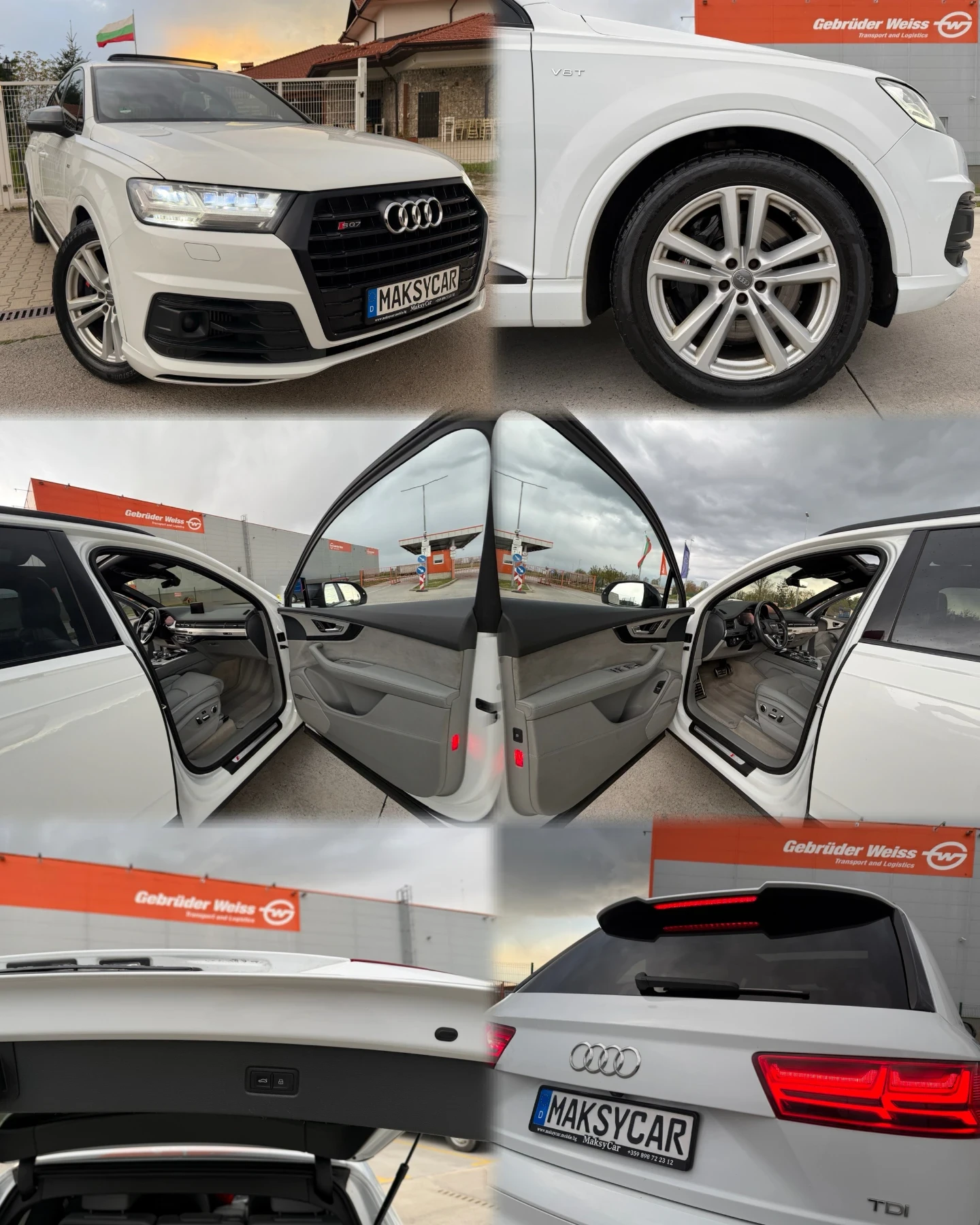 Audi SQ7 4.0TDI Germany , снимка 17 - Автомобили и джипове - 54393238