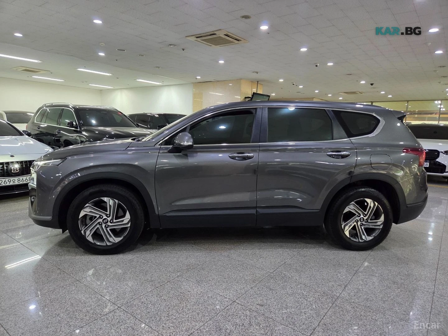Hyundai Santa fe 2.5T Premium 4x4* DISTRONIC* ПОДГРЕВ* ОБДУХВАНЕ* , снимка 2 - Автомобили и джипове - 55900173