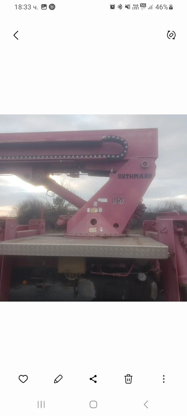 Mercedes-Benz 1622 Автовишка 22метра - изображение 7