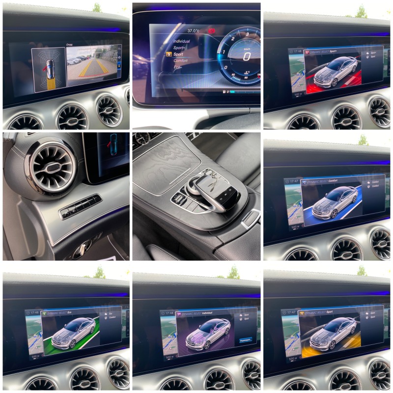 Mercedes-Benz E 220 AMG* 4MATIC* WideScreen* Head Up* , снимка 15 - Автомобили и джипове - 46103374
