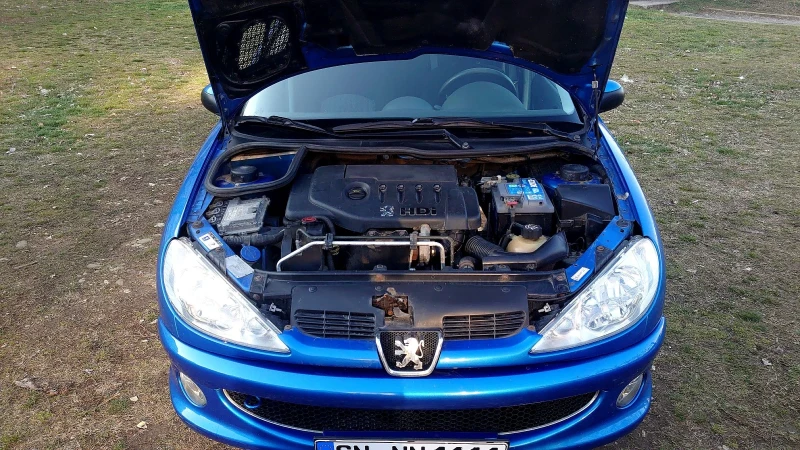 Peugeot 206 1.4HDI, снимка 14 - Автомобили и джипове - 49364449