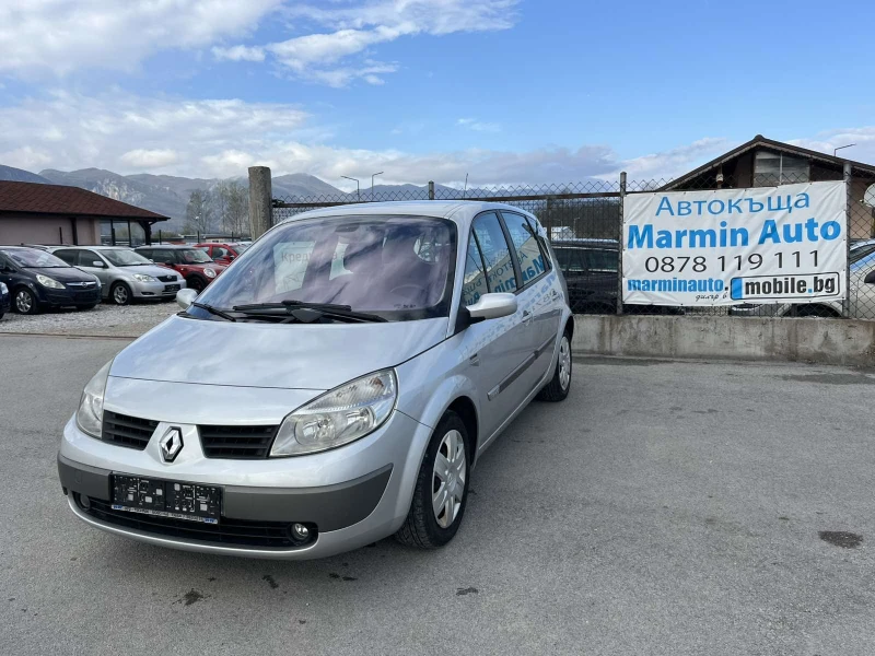 Renault Scenic 1.9DCI 120кс 6 СКОРОСТИ КЛИМАТРОНИК АВТОПИЛОТ , снимка 1 - Автомобили и джипове - 49539465