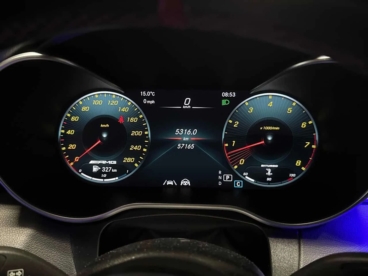 Mercedes-Benz GLC 43 AMG | DISTRONIC | BURMESTER | 360 | HUD | , снимка 8 - Автомобили и джипове - 54593226
