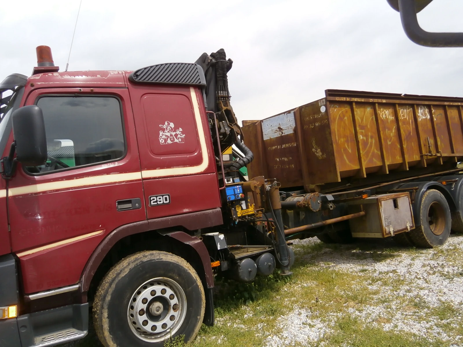 Volvo Fm 7 NOV VNOS MULTILIFT+ KRAN, снимка 1