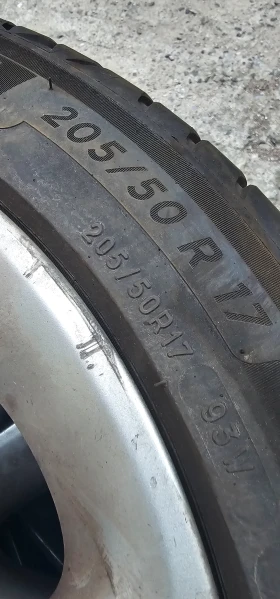Гуми с джанти Michelin 205/50R17, снимка 2