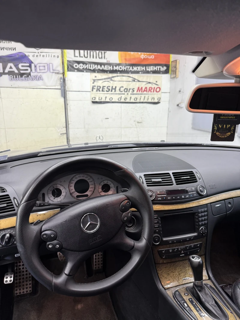Mercedes-Benz E 500 Avantgarde / 388 к.с. / AMG пакет, снимка 7 - Автомобили и джипове - 52805437
