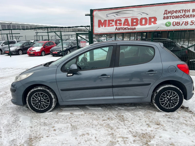 Peugeot 207 1.4i 16v-88p.s-5 vrati, снимка 7 - Автомобили и джипове - 53205720