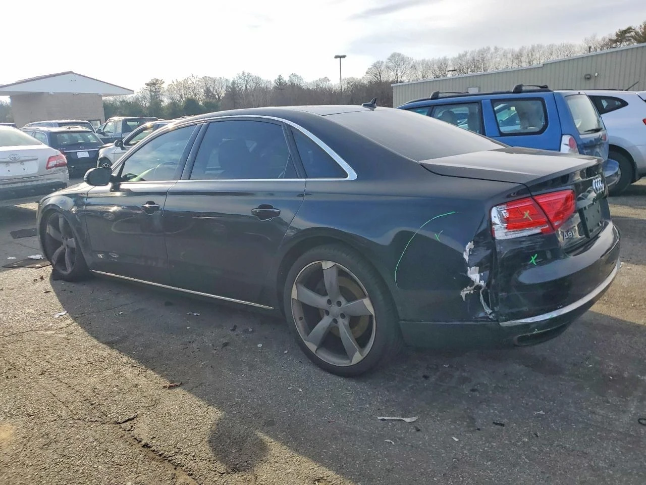 Audi A8 LONG| 4.0TFSI V8| ПОДГРЕВ| ОБДУХВАНЕ| ДИСТРОНИК| , снимка 6 - Автомобили и джипове - 53833968