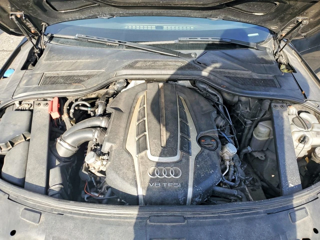 Audi A8 LONG| 4.0TFSI V8| ПОДГРЕВ| ОБДУХВАНЕ| ДИСТРОНИК| , снимка 11 - Автомобили и джипове - 53833968