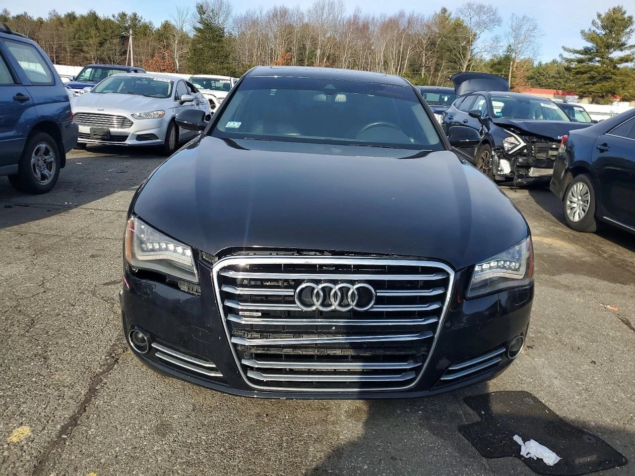 Audi A8 LONG| 4.0TFSI V8| ПОДГРЕВ| ОБДУХВАНЕ| ДИСТРОНИК| , снимка 2 - Автомобили и джипове - 53833968