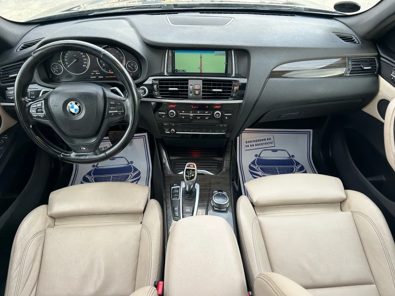 BMW X3 M-PACK 3.0 XDRIVE / DISTRONIC / PANORAMA / ЕВРО6, снимка 10 - Автомобили и джипове - 48922101