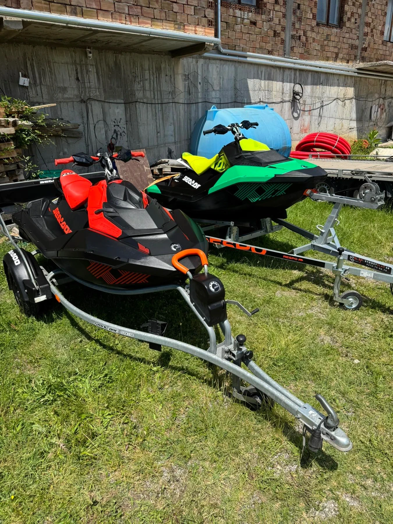 Джет Bombardier Sea Doo Spark Trixx 2up, снимка 11 - Воден транспорт - 54730557