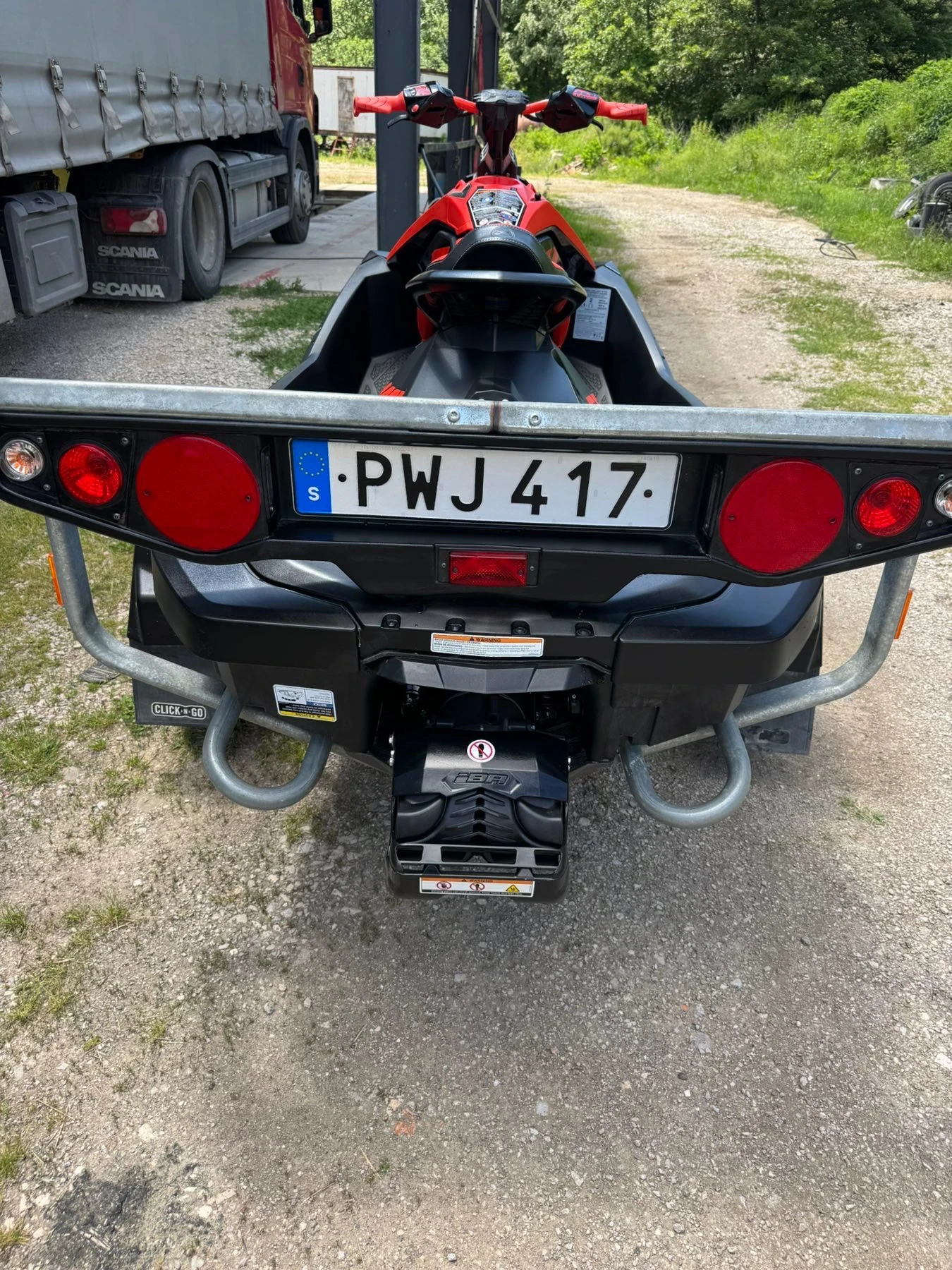 Джет Bombardier Sea Doo Spark Trixx 2up, снимка 4 - Воден транспорт - 54730557