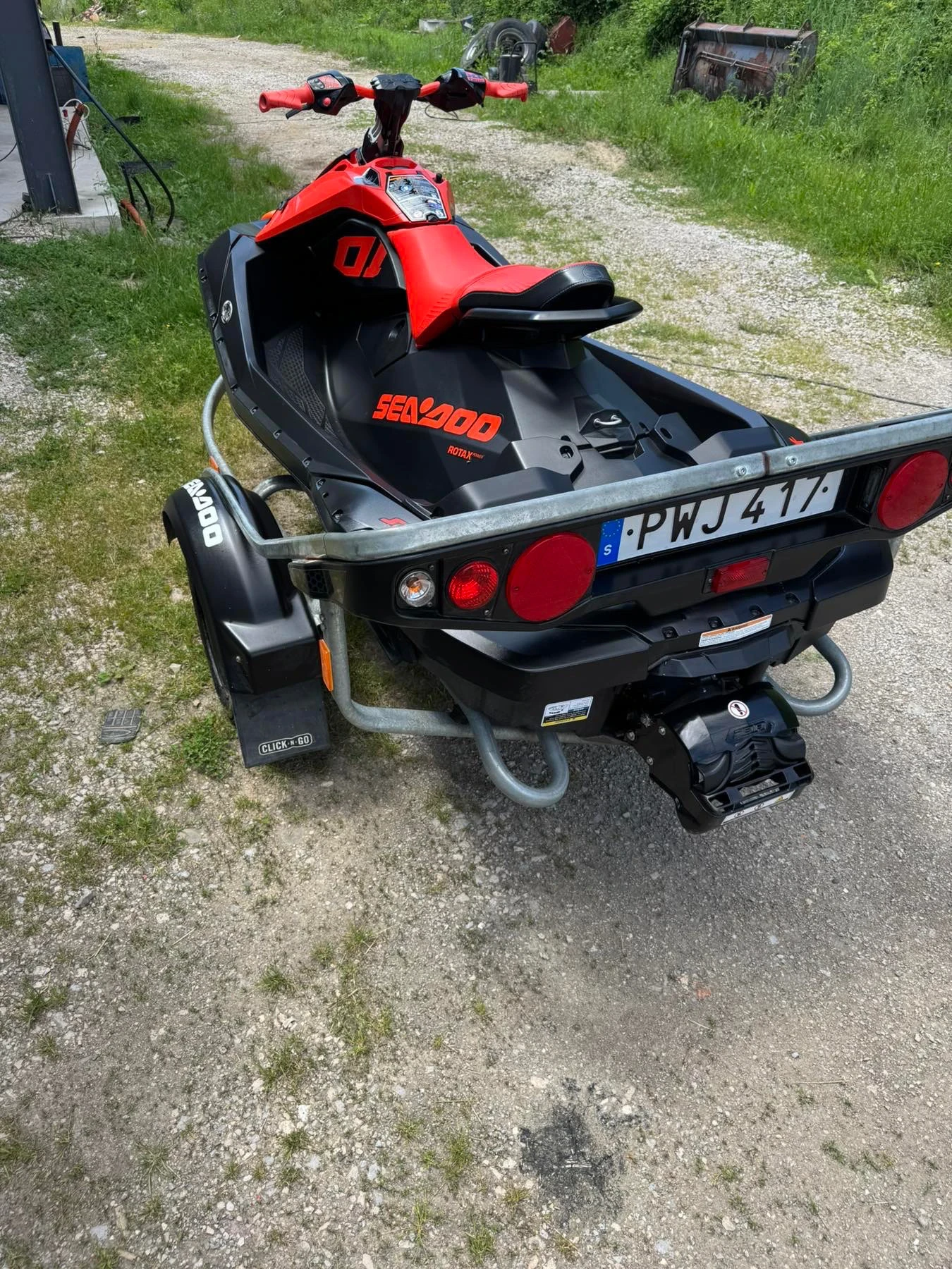 Джет Bombardier Sea Doo Spark Trixx 2up, снимка 5 - Воден транспорт - 54730557