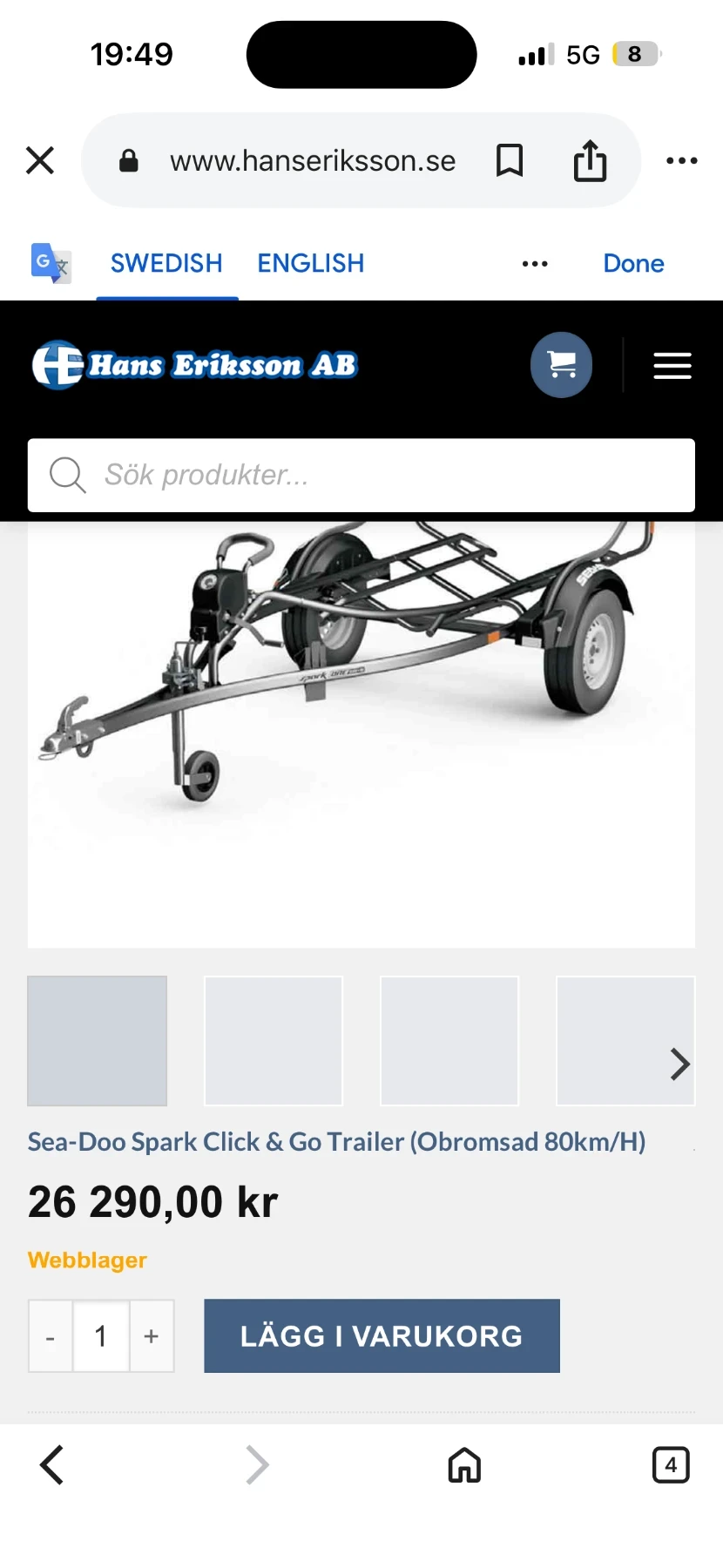 Джет Bombardier Sea Doo Spark Trixx 2up, снимка 12 - Воден транспорт - 54730557