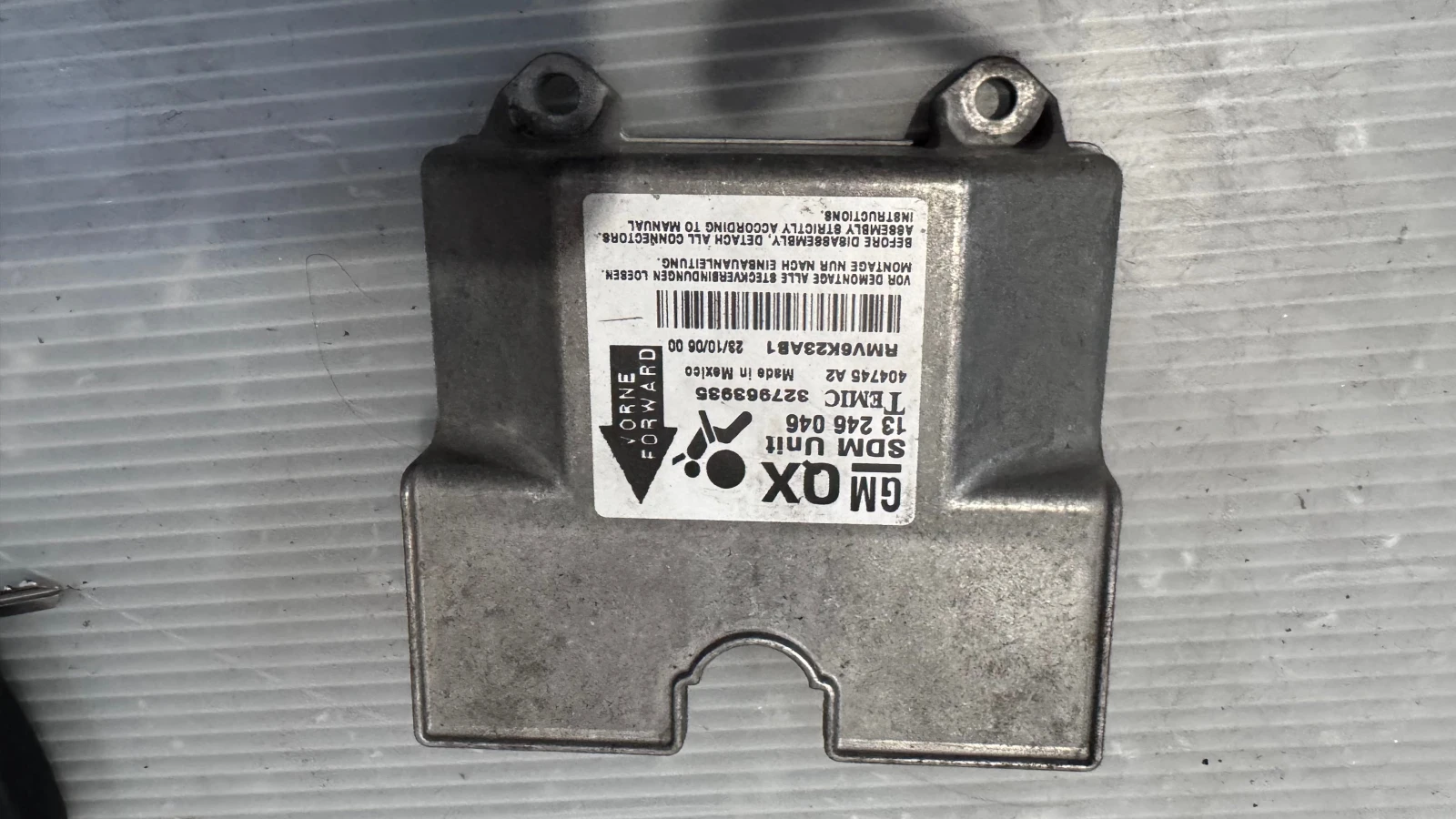 Airbag  /  /  a Opel Zafira - 13246046 / 404745A2 | Mobile.bg   2