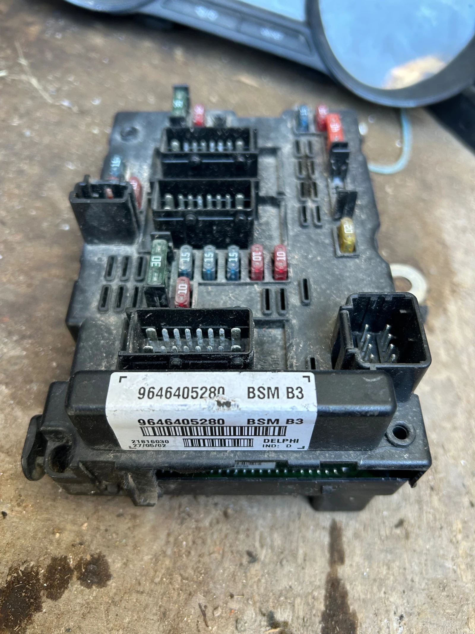 9646405280 BSM B3 модул PEUGEOT CITROEN 