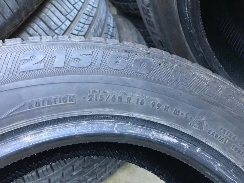 Гуми Зимни 215/60R16, снимка 6 - Гуми и джанти - 27363320