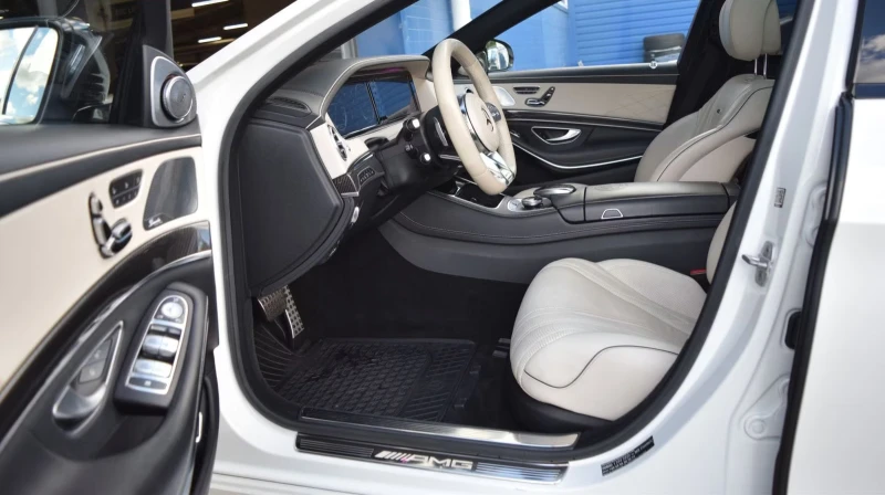 Mercedes-Benz S 63 AMG 4MATIC/577HP/NIGHT-V/BURM/360/ACC/HUD/820fpr, снимка 4 - Автомобили и джипове - 51881021