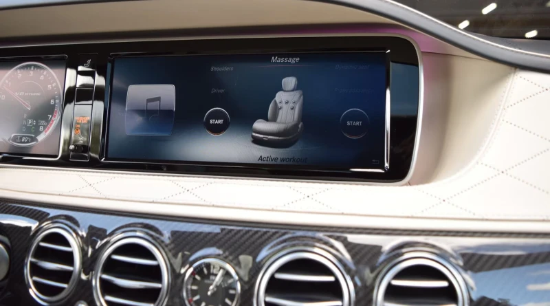 Mercedes-Benz S 63 AMG 4MATIC/577HP/NIGHT-V/BURM/360/ACC/HUD/820fpr, снимка 7 - Автомобили и джипове - 51881021