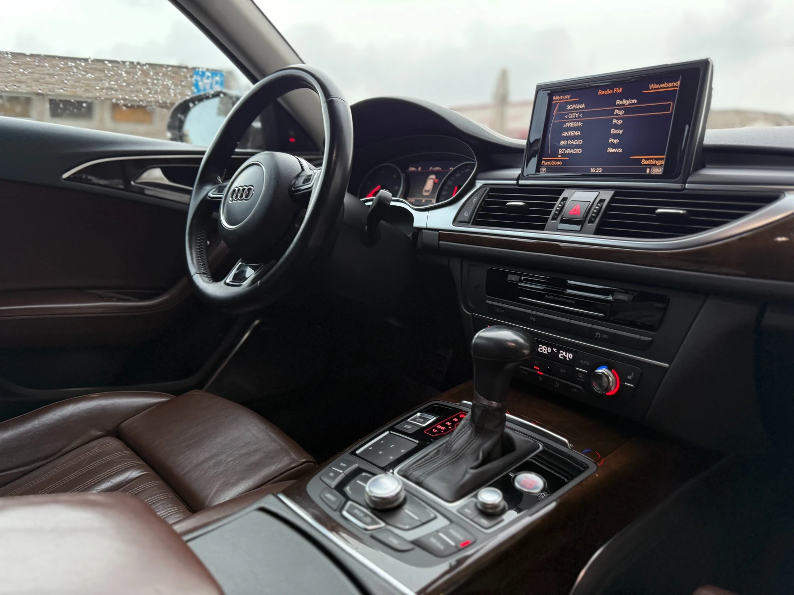 Audi A6 6 ������ ��������/3.0TDI Biturbo 313�.�. FULL LED | Mobile.bg � ����������� 10