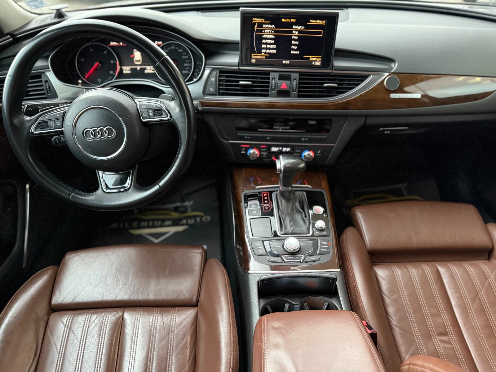 Audi A6 6 ������ ��������/3.0TDI Biturbo 313�.�. FULL LED | Mobile.bg � ����������� 9