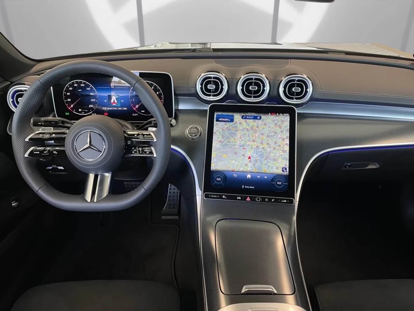 Mercedes-Benz C 300 AMG/ NIGHT/ 360 CAMERA/ LED/ DISTRONIC/ , снимка 8 - Автомобили и джипове - 53864953