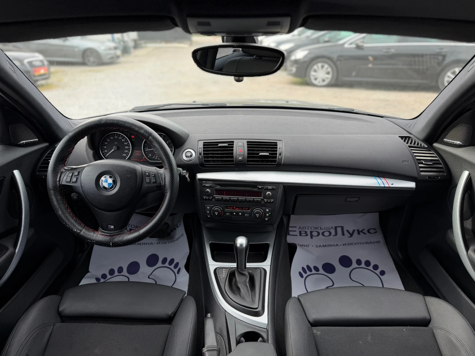 BMW 120 2.0i 130кс M-PAKET АВТОМАТИК КОЖА, снимка 9 - Автомобили и джипове - 54626896