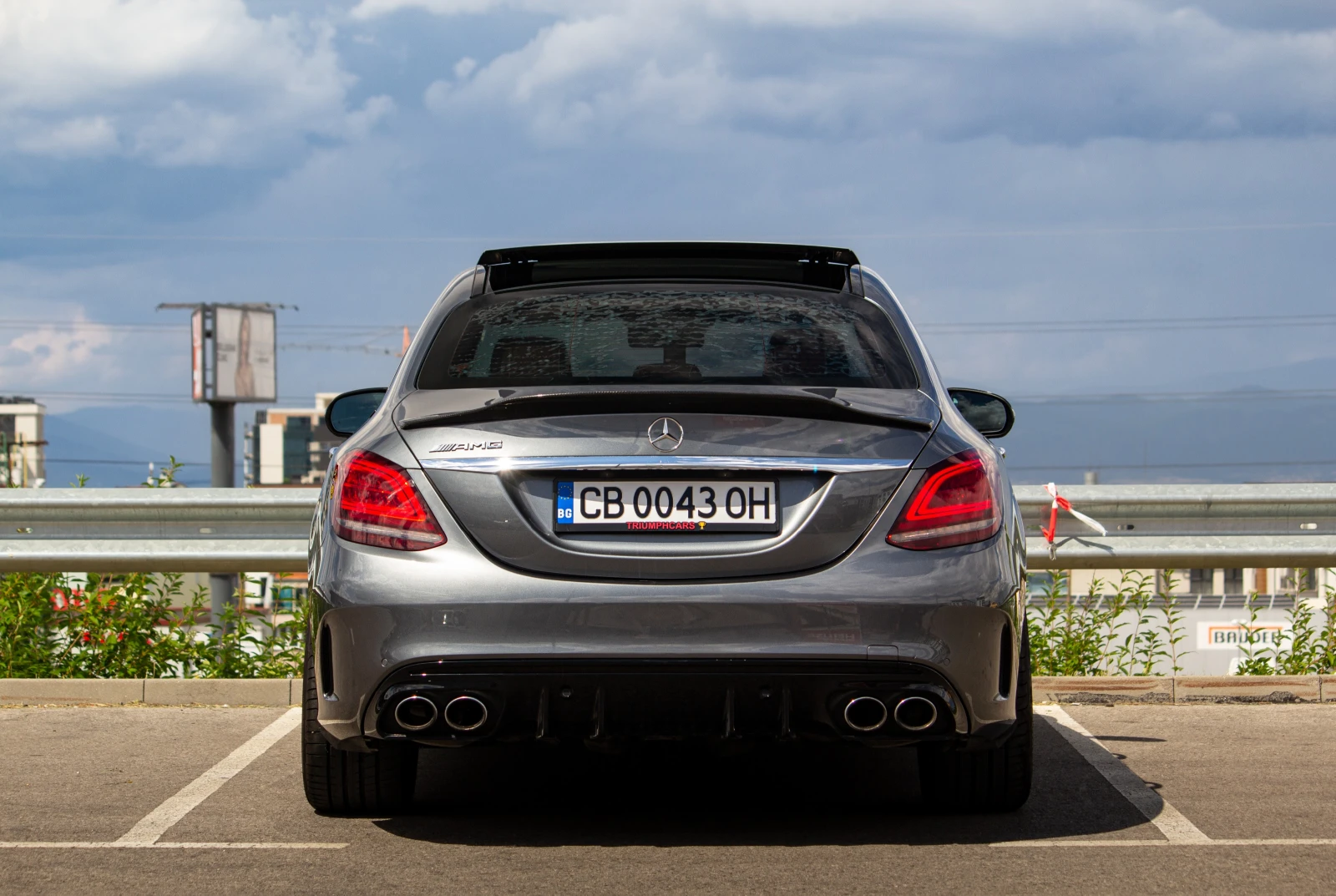 Mercedes-Benz C 43 AMG DESIGNO * BURMESTER * DISTRONIC * MULTIBEAM, снимка 5 - Автомобили и джипове - 55276614