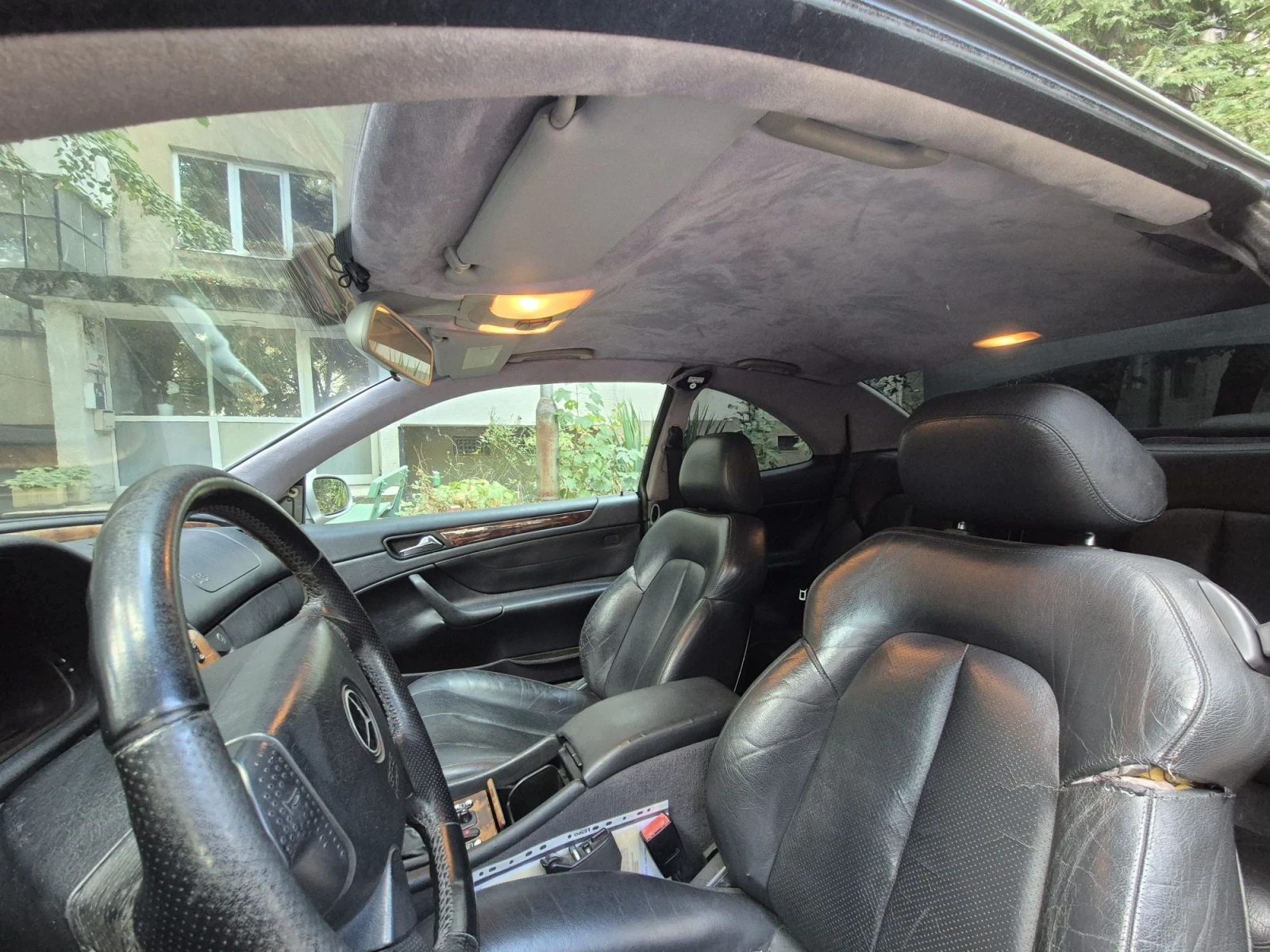 Mercedes-Benz CLK Kompressor 192hp Газ/Бензин, снимка 11 - Автомобили и джипове - 56104466