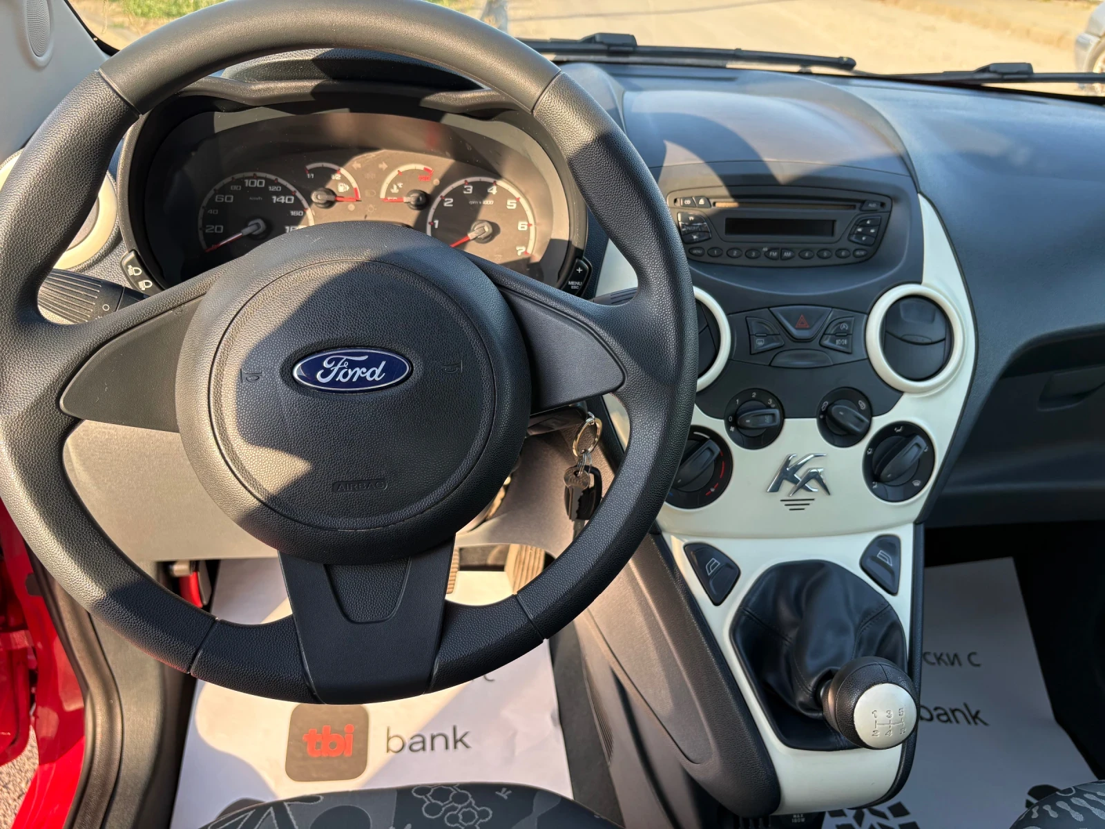 Ford Ka Face 1.2i НОВА, 107, 000км, снимка 9 - Автомобили и джипове - 56272014