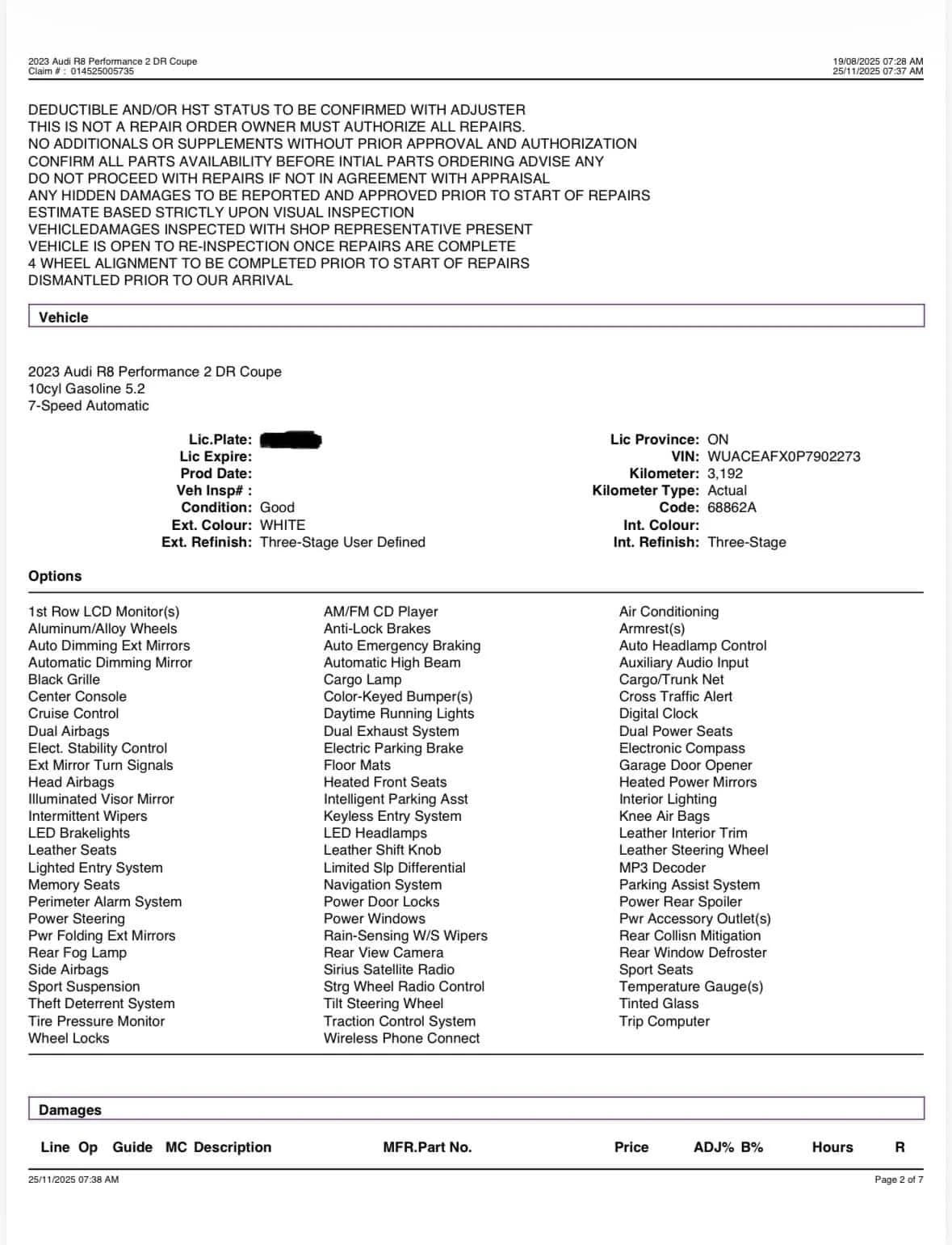 Audi R8 V10 performance * CARFAX * , снимка 16 - Автомобили и джипове - 56427024