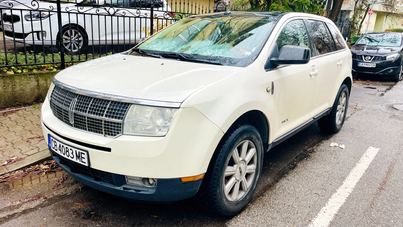 Lincoln Mkx 3.5-Автомат-Газ-Подгрев-Обдухване-Мемори-БялаПерла - изображение 3