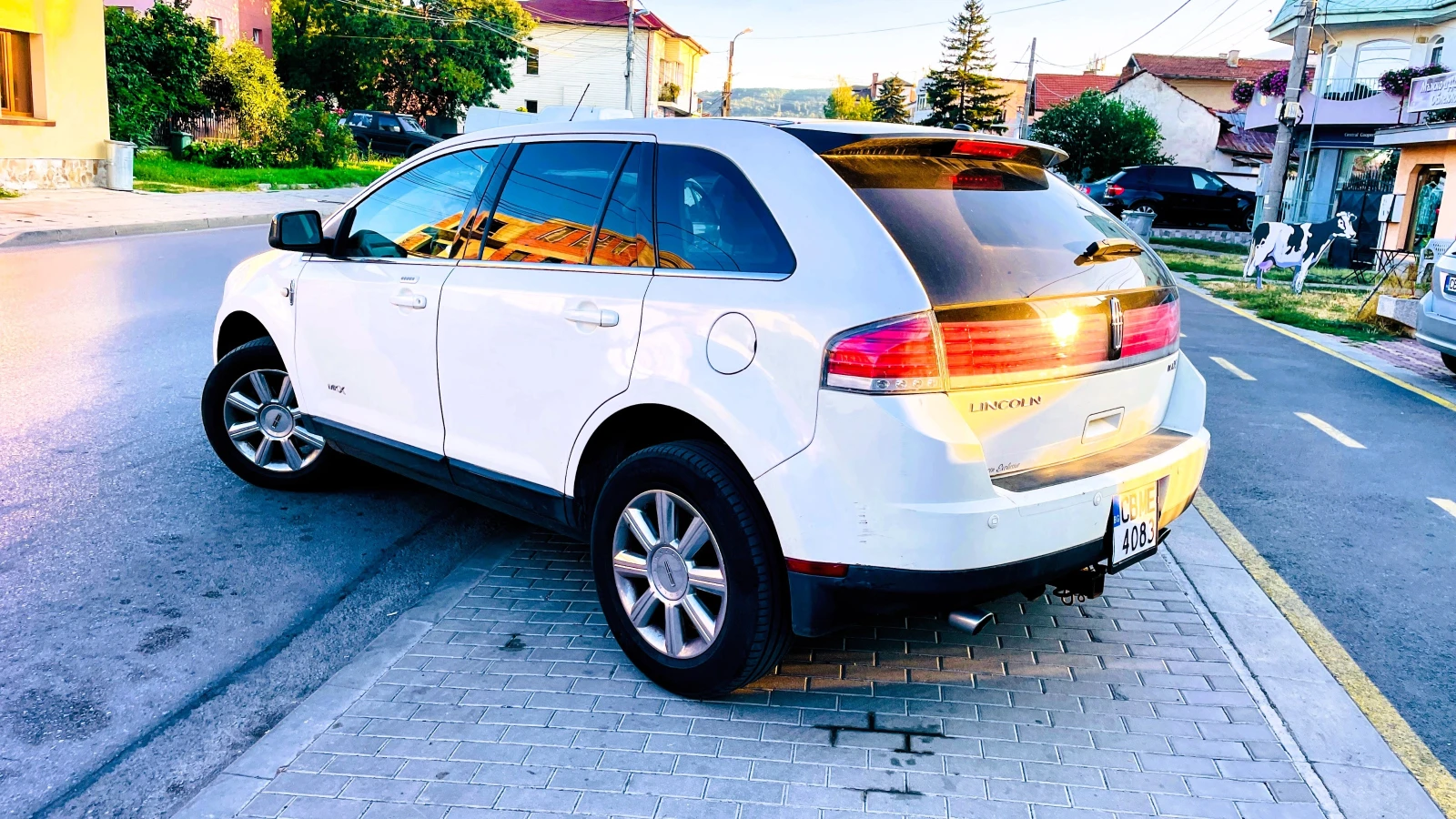 Lincoln Mkx 3.5-Автомат-Газ-Подгрев-Обдухване-Мемори-БялаПерла - изображение 2