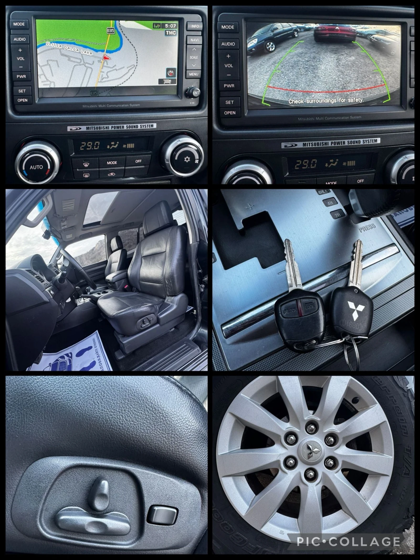 Mitsubishi Pajero 3.2 Di-DC, 200к.с., FULL, НАВИГАЦИЯ, КАМЕРА , снимка 14 - Автомобили и джипове - 53921817