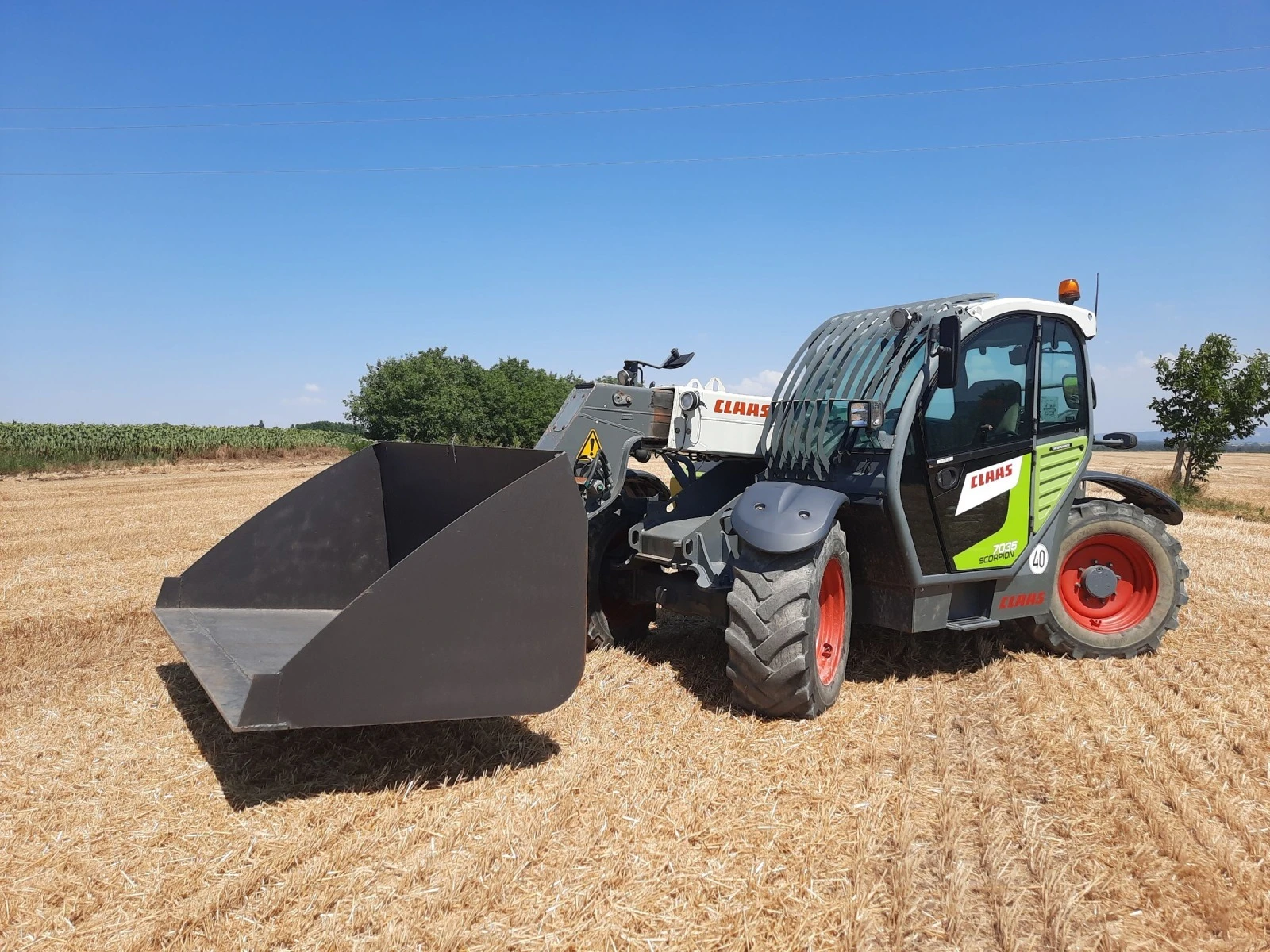 Телескопичен товарач Claas SCORPION 7035 - изображение 2