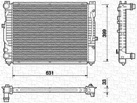 Охладителна система за Audi A4, снимка 1 - Части - 20865510