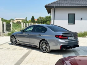 Обява за продажба на BMW 550 M550d/90K KM/H&K/360/Заден завиващ мост/CarPlay  ~74 990 лв. - изображение 3
