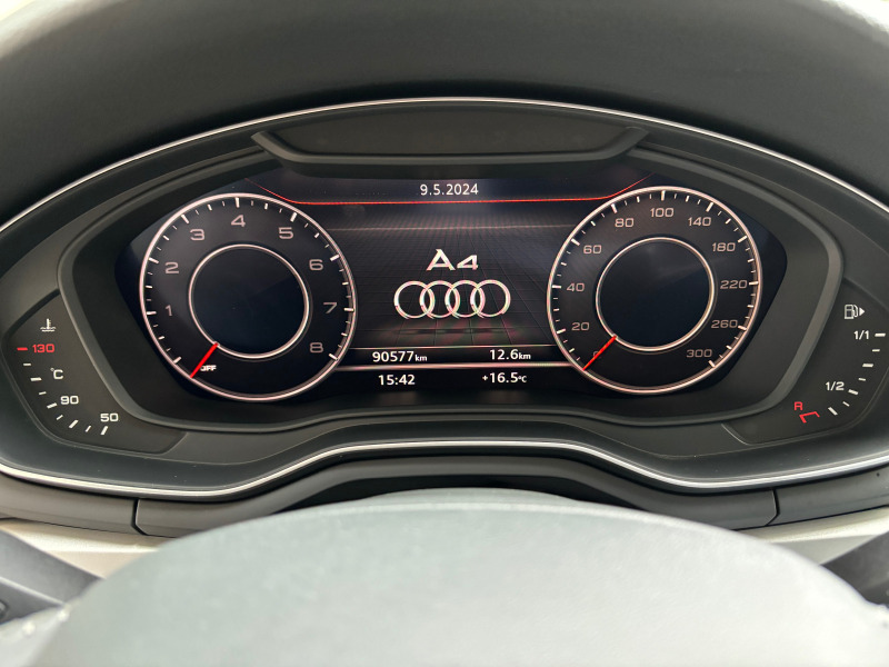 Audi A4 Автоматик, TFSI 150к.с.90хил.км, от Германия, снимка 10 - Автомобили и джипове - 45668198
