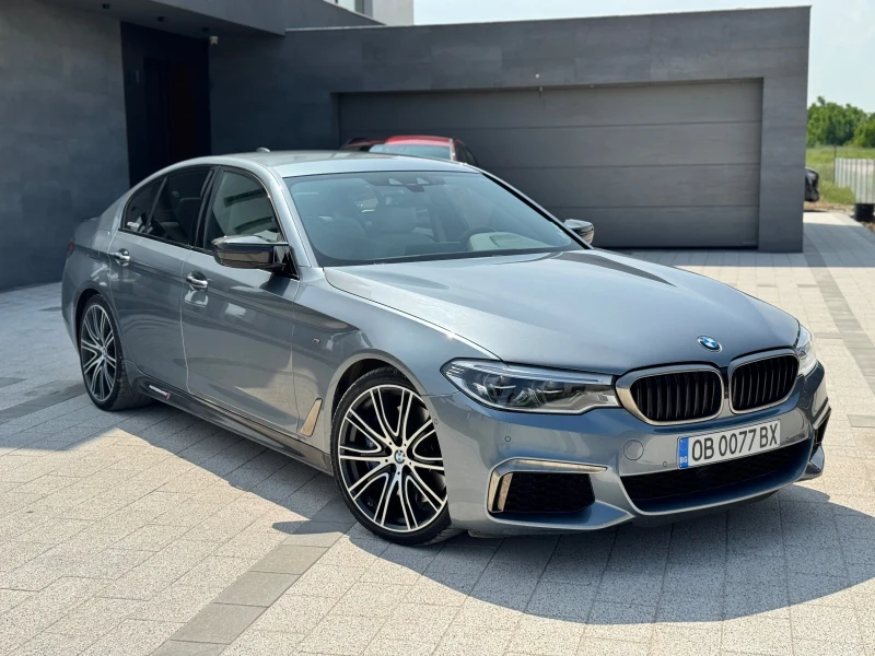 BMW 550 M550d/90K KM/H&K/360/Заден завиващ мост/CarPlay - 72990 лв. - 91947488 1