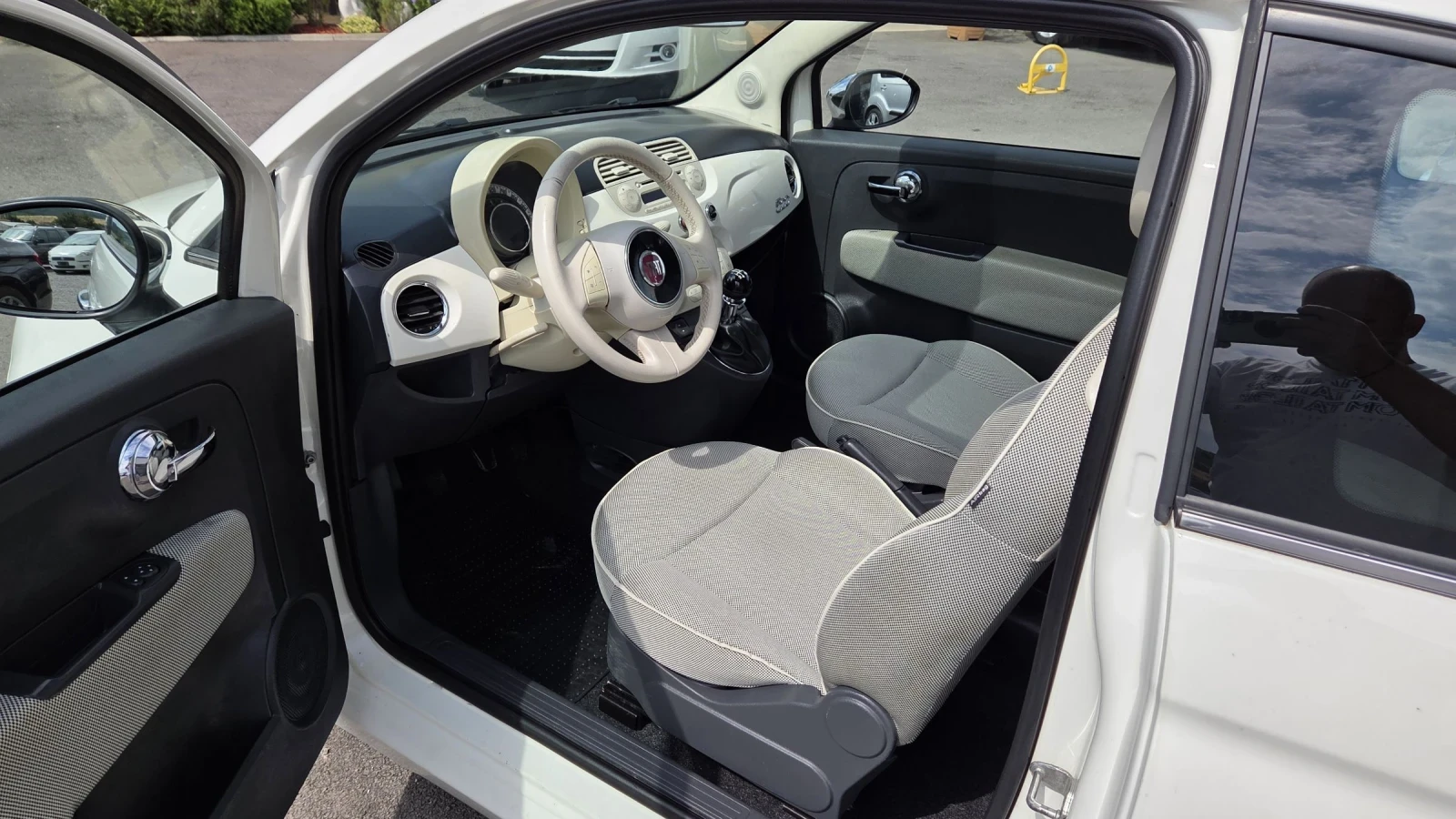 Fiat 500 1, 2i GPL/ 2011г./ ПАНОРАМА - изображение 9